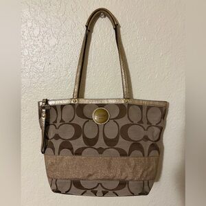Vintage Coach Tote Bag 💛✨
